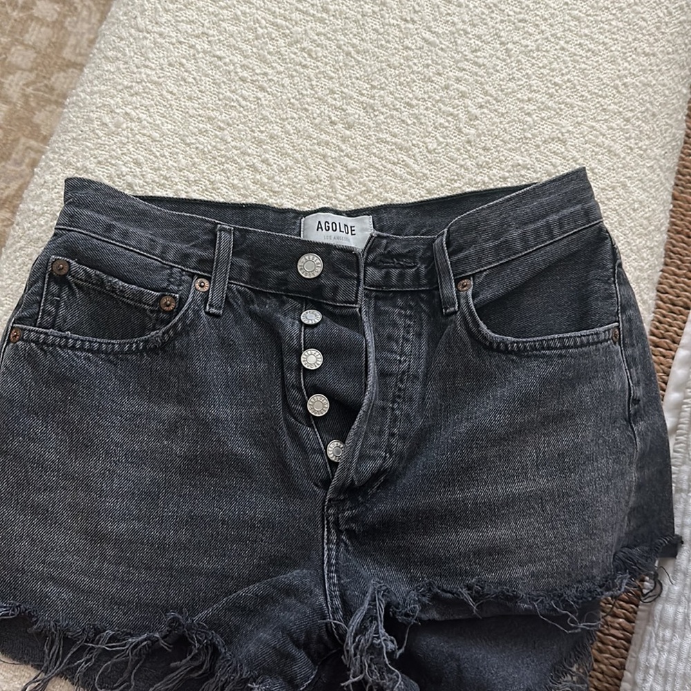AGOLDE Parker shorts in black
